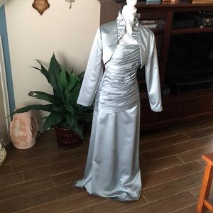 Long Formal Gown with Jacket